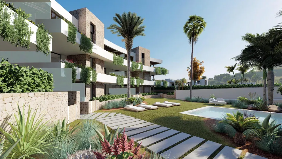 Planta baja 2 habitaciones 107m² en venta - Las Orquídeas