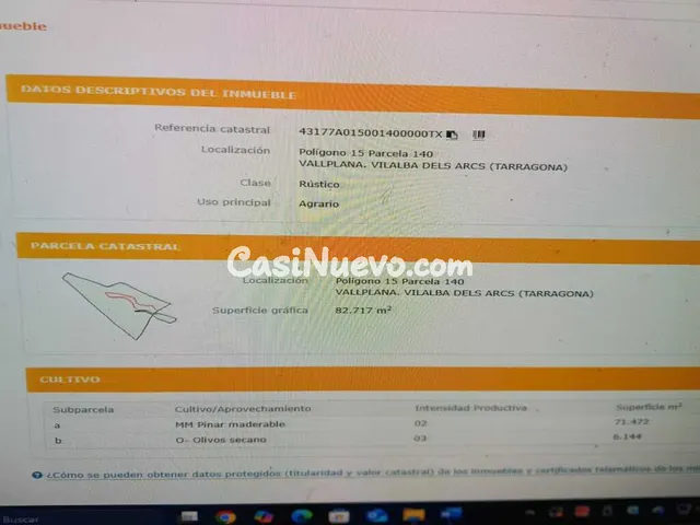 Suelo rústico en Venta en Vilalba Dels Arcs Tarragona - foto 2