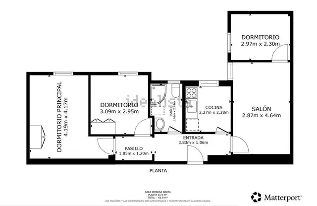 Piso 3 habitaciones 72m² en venta - Pacífico — 15