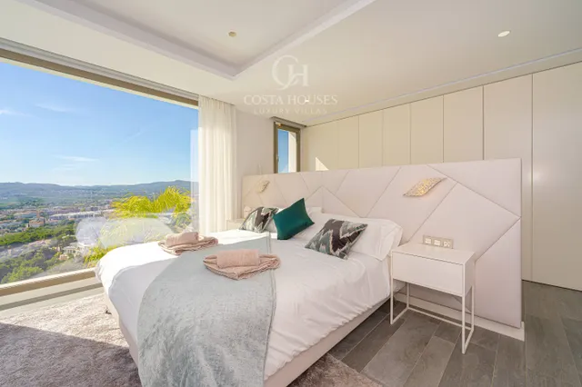 Villa lumar · panoramica sobre la bahia y el montgo en la corona javea — 20