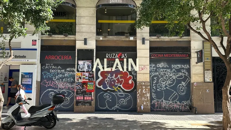 Local de restauración de 500 m2 junto a Cines Lys – Paseo de Ruzafa
