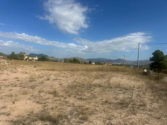 Terreno Rural Agrario de 13.000 m2 en Beties – Monóvar — 13