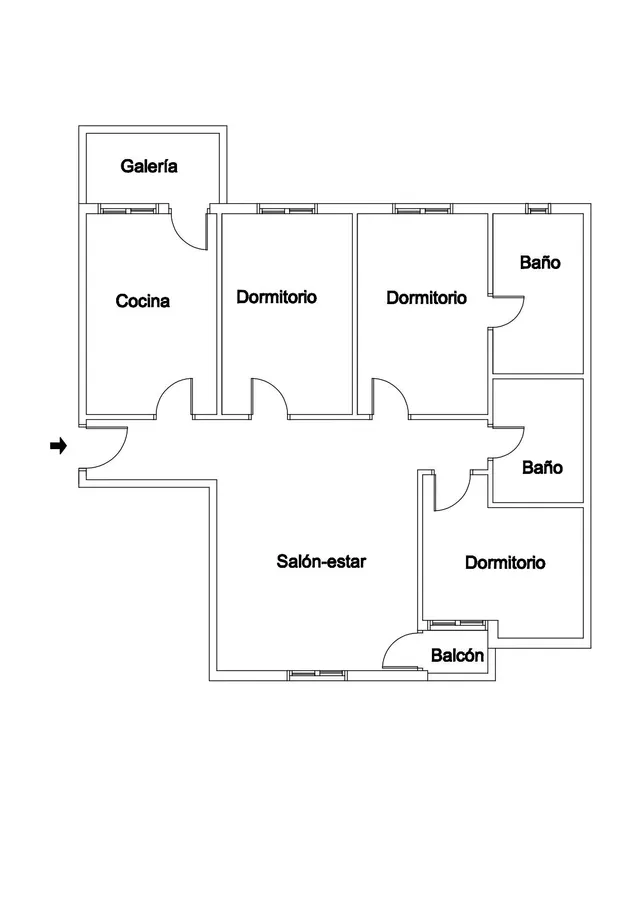 ESPECTACULAR VIVIENDA REFORMADA, TOTALMENTE EXTERIOR, CON BALCÓN Y ASCENSOR A COTA 0 JUNTO A LOS JARDINES DEL TURIA — 30