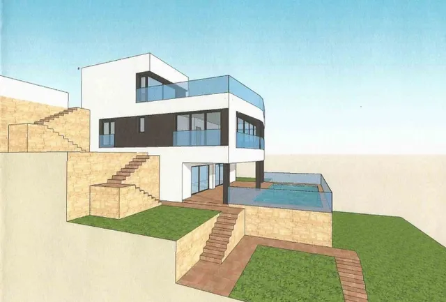 Vivienda de lujo de 3 plantas con maravillosas vistas panorámicas al mar. — 11