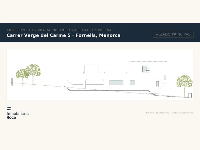 F254 - Nuevo proyecto casa unifamiliar en Fornells - foto 3