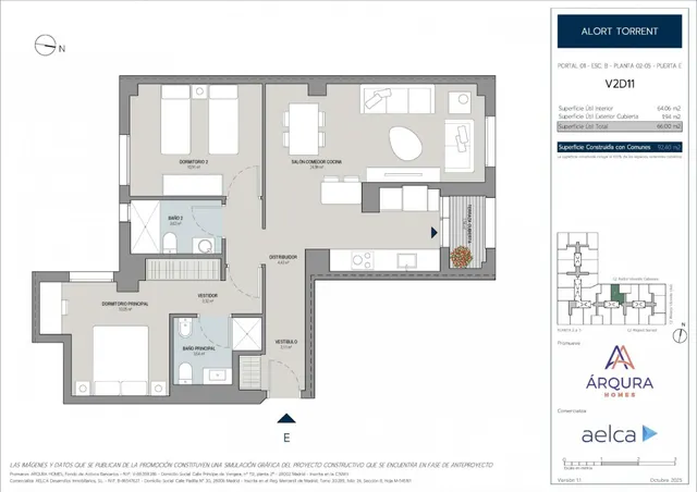 Piso 2 habitaciones 77m² en venta - Casco antiguo — 7