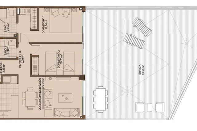 Apartamento 2 habitaciones 177m² en venta - Torreblanca del Sol — 19