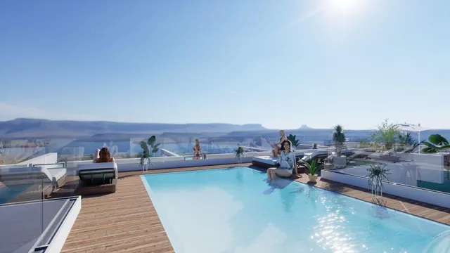 VENTA - OBRA NUEVA - APARTAMENTO - PLAYA DE LOS LOCOS - PISCINA COMUNITARIA — 12