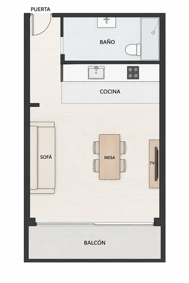 BLAA11JJ – Blanes | Estudio reformado en el centro, a 300 metros de la playa — 10