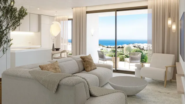 Vistas panorámicas al mar Mediterráneo en resort en primera línea de playa — 12