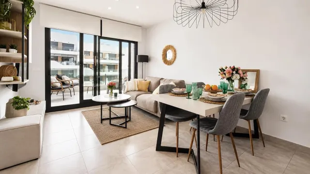 Moderno apartamento de 2023 con plaza de garaje en Villamartín, Orihuela Costa — 4