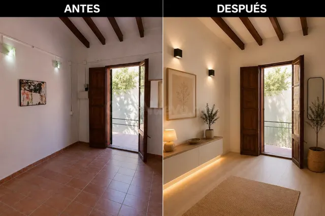 EDIFICIO DE 3 PLANTAS PARA REHABILITAR A 100 METROS DE LA PL - foto 3