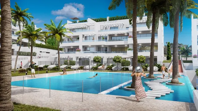 Ático de lujo con piscina infinity privada en Estepona, a 1 km de la playa — 16