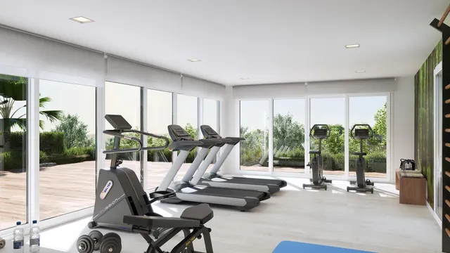 Apartamento primera planta de 3 dormitorios y 2 baños con vistas al mar. Mijas Costa — 17