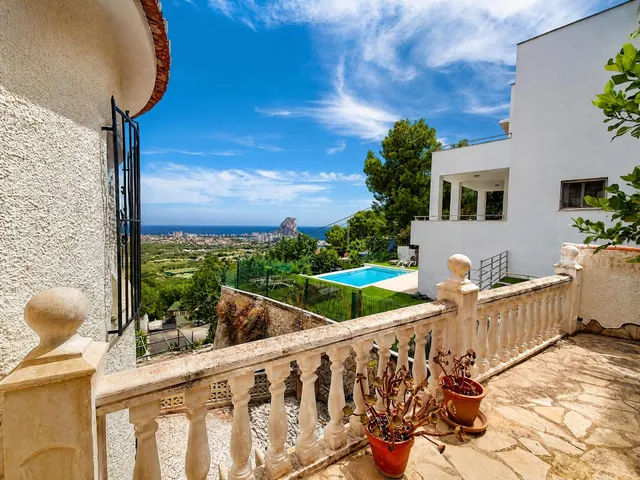 Villa Mediterránea en Calpe con vistas al mar, Peñón de Ifach y apartamento independiente — 24
