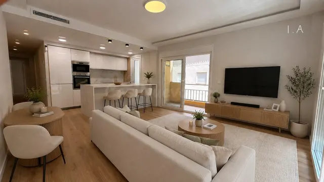 Apartamento reformado en Fuengirola, segunda línea de playa  - foto 3