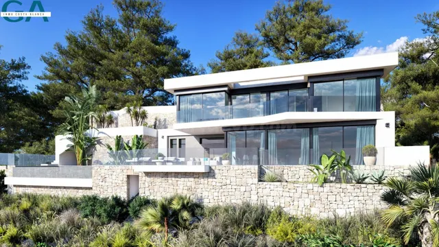 Villa de lujo de nueva construcción con vistas panorámicas a - foto 2