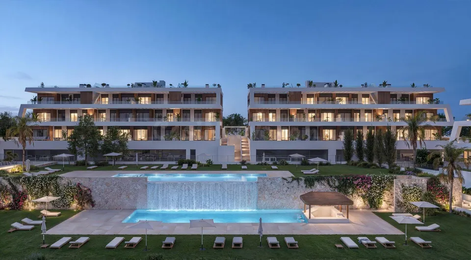 Apartamento con terraza de 34 m2 en Balcón de Finestrat