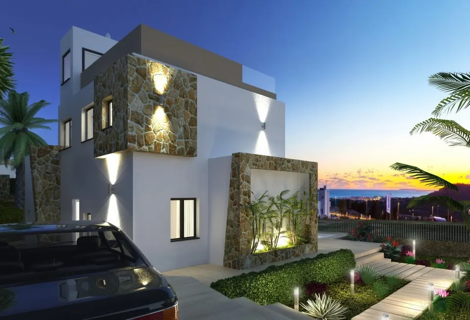 VILLAS MODERNAS NUEVAS DE 2 PLANTAS EN BALCON DE FINESTRAT !!!