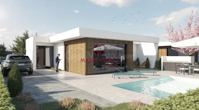 VILLAS DE OBRA NUEVA DE UNA SOLA PLANTA EN CAMPO DE GOLF ALT