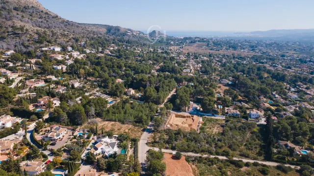 En venta parcela con licencia y proyecto de villa de lujo en la prestigiosa zona del montgo javea — 15