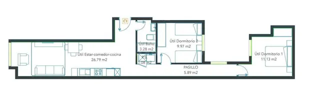 Piso 2 habitaciones 68m² en venta - Guanarteme - foto 4