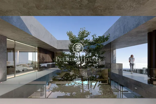 Espectacular proyecto de casa de diseño y ultra eficiente en venta en Teià — 4