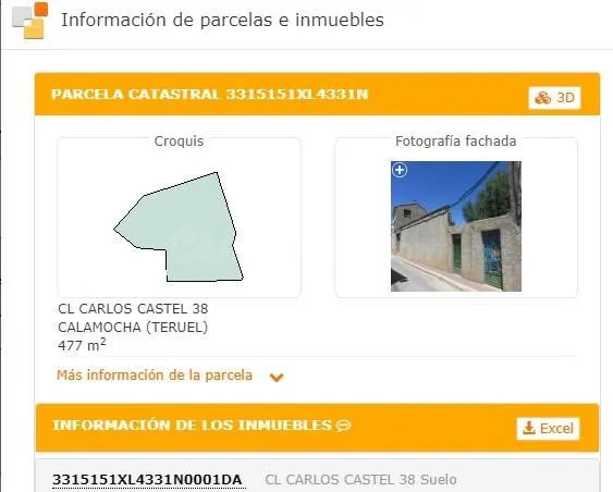 SOLAR URBANO EN VENTA EN CALAMOCHA - foto 3