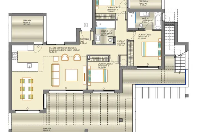 Apartamento 3 habitaciones 147m² en venta - Arroyo Vaquero — 13