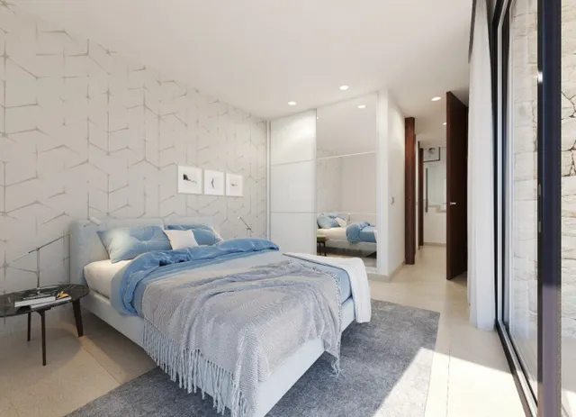 VILLAS DE OBRA NUEVA MODERNAS CON VISTAS AL MAR EN SIERRA CORTINA — 16