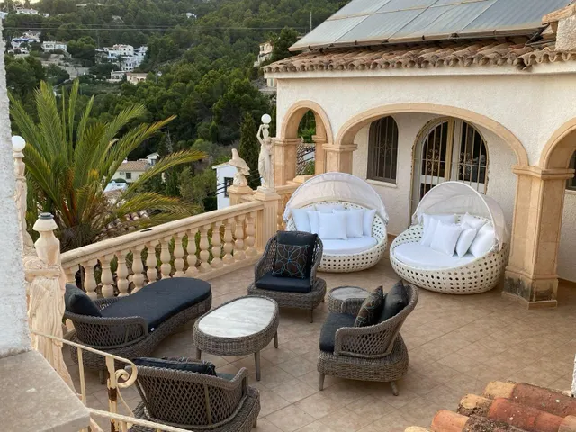 ✓Espectacular Villa con Vistas al Mar en Benissa Costa, Costa Blanca. — 14
