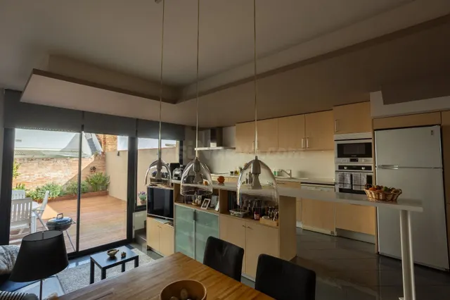 Una bonita casa con terrazas en Figueres.