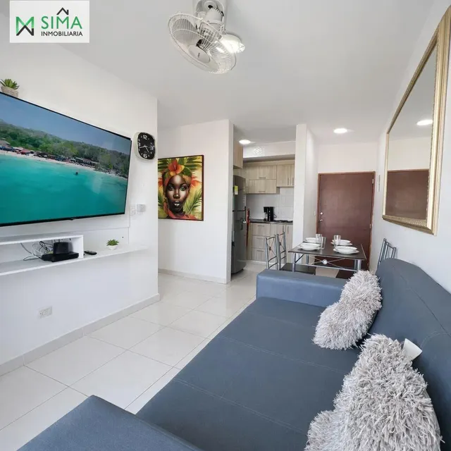 Apartamento ubicado en Torices, Cartagena con vista al mar y - foto 4