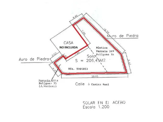 SE VENDE PARCELA URBANA EN EL ACEBO — 16