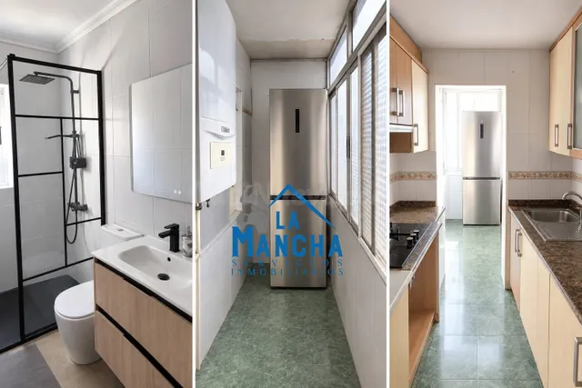 *148.000€* inmobiliaria la mancha vende piso reformado en zona franciscanos de Albacete — 2