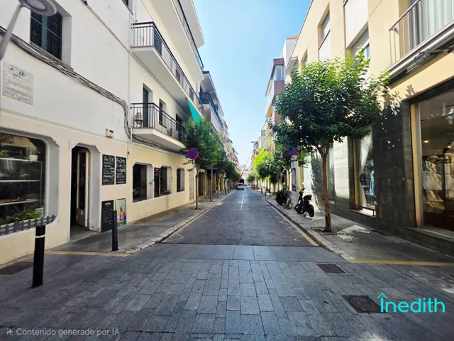Bonito piso con patio en bonita calle centro Sitges — 48