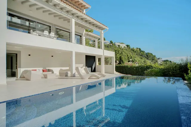 Exclusiva Villa de Diseño SON VIDA con impresionantes vista mar y a Palma — 35