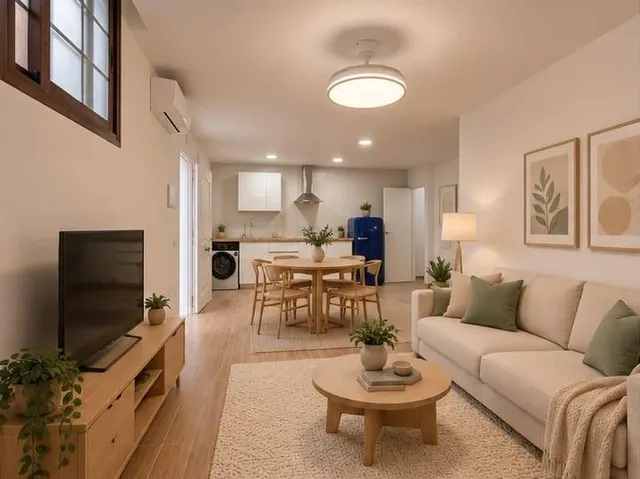 Piso a estrenar de 2 dormitorios con parking, luz y agua incluidas – 1.200 €/mes — 11