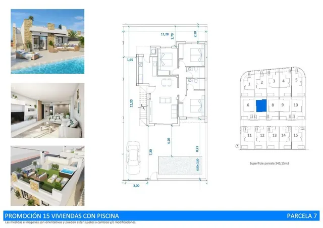 Villas de Obra Nueva con Piscina Privada en Oasis de La Marina, San Fulgencio — 11
