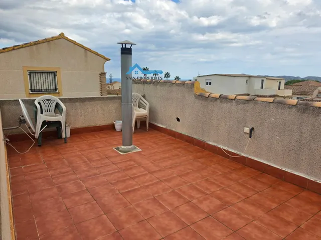 Chalet independiente de una planta y solárium en La Alberca, Polop — 21