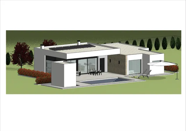 Villas de obra nueva situadas en término de Aspe. — 18