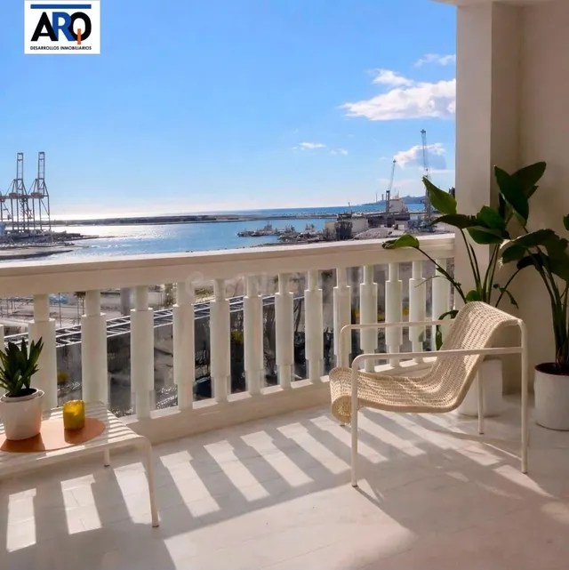 Ático con vistas frontales al mar- Paseo Marítimo Antonio Ma