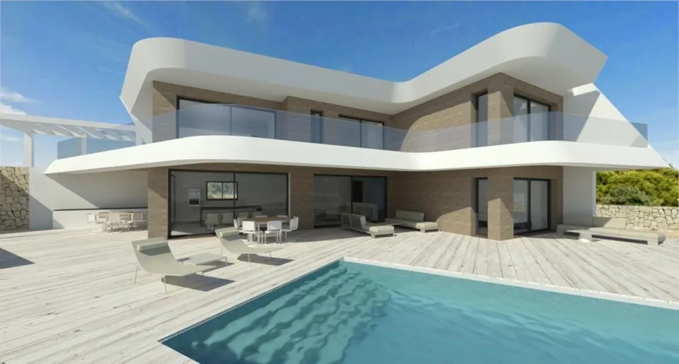 INCREÍBLE VILLA MODERNA EN EL PORTET, MORAIRA