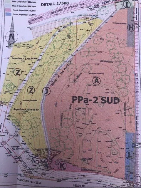 GRAN PARCELA EN VENTA EN GELIDA -10689 M2- — 3