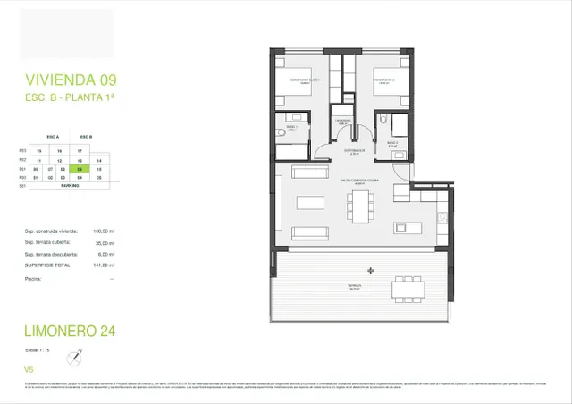 Apartamento 2 habitaciones 141m² en venta - Las Colinas Golf — 30
