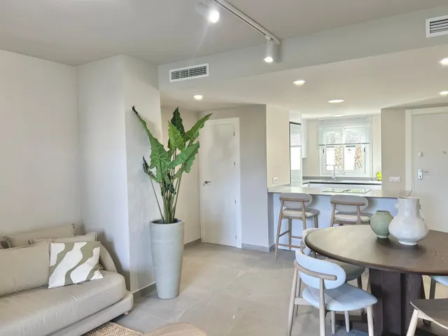 VIVIENDA DE 2 habitaciones CON TERRAZA, GARAJE Y PISCINA EN RESIDENCIAL EN DENIA !! — 6