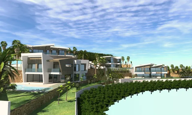 Próximamente proyecto nuevo de 4 villas de lujo estilo moderno — 24