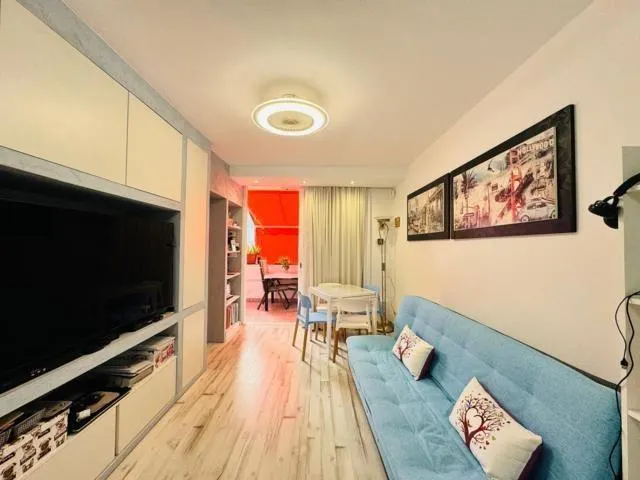 Tenbel. Piso 1 habitación 20 m2 terraza reformado  en urbanizacion cerrada con piscina — 4