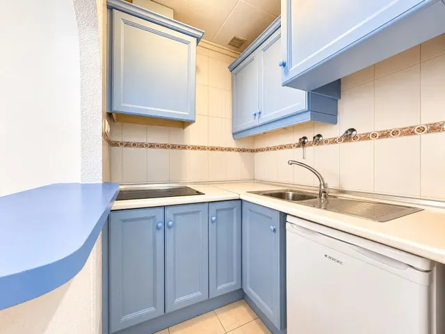 Estudio con zona de dormitorio extra y piscina — 11