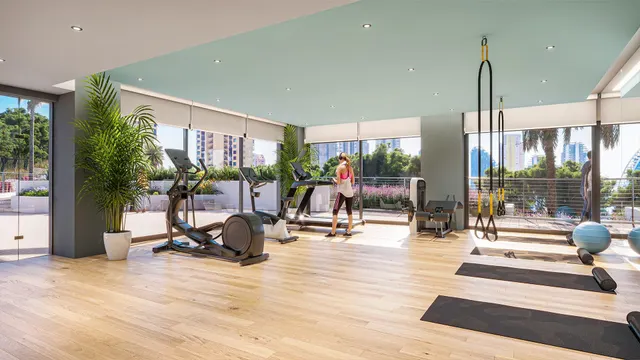 APARTAMENTO CON ZONAS VERDES Y PISCINA — 4